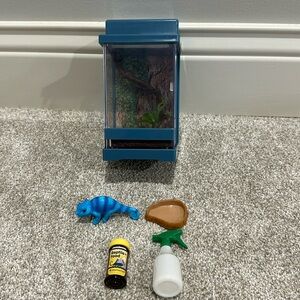 American Girl Doll Chameleon and Terrarium